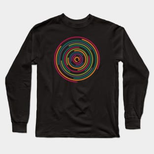 Rainbow circular Long Sleeve T-Shirt